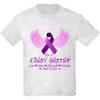 CafePress Футболка «Я — воин с болезнью Киари» для мальчиков и девочек, хлопковая футболка