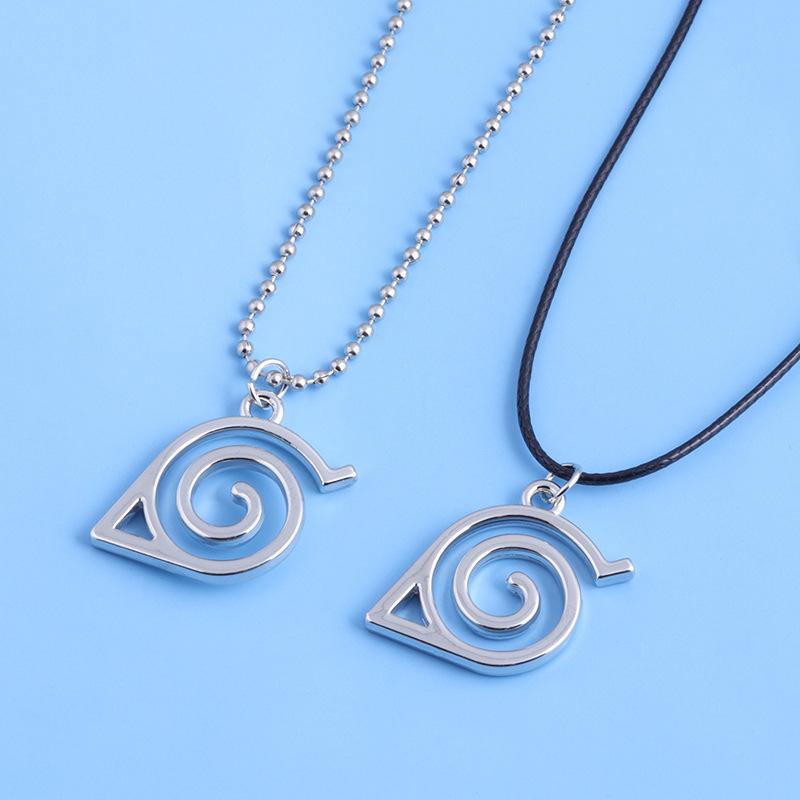 Ожерелье с подвеской в ​​виде красного облака для женщин, аксессуары в стиле аниме Наруто, титановые украшения Итачи, мужские цепочки на шею с героями мультфильмов, подарки