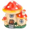 Miniature Plant Pots Fairy Dollhouse Resin Mushroom House Garden Ornament