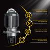 H4 H6 12V LED Motorcycle Headlight Bulb Moto Spotlights CSP Lens White Yellow High/Low Beam Lamp Scooter Accessories Fog Lights