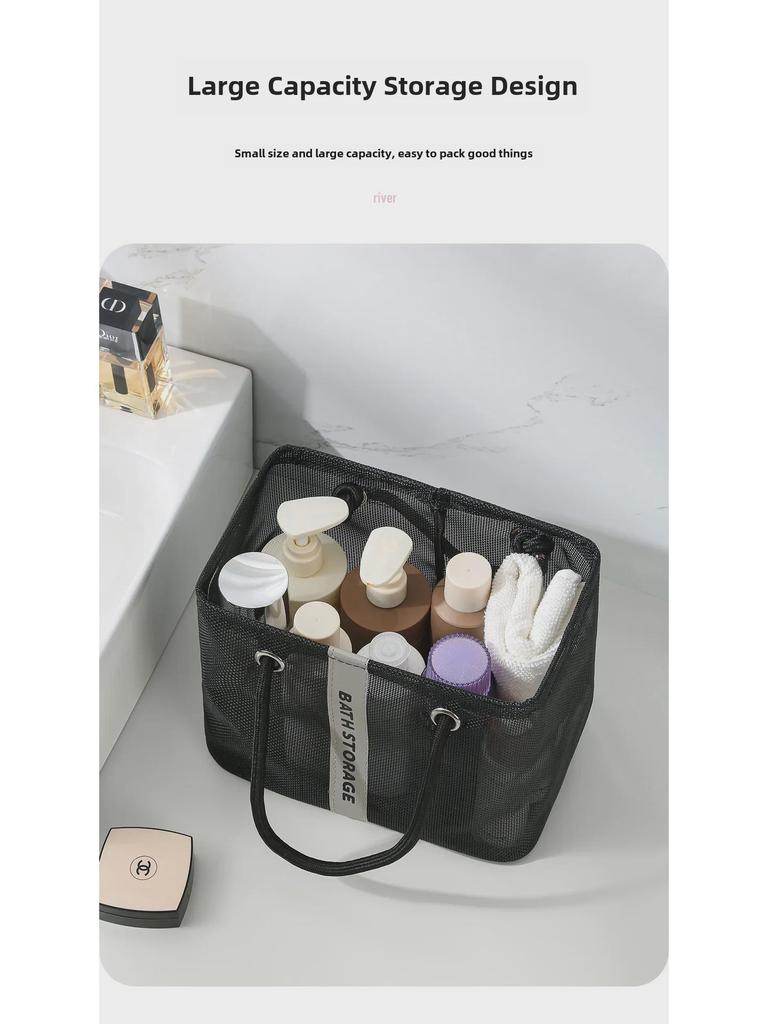 Мужская водонепроницаемая переносная сумка для ванной и корзина для хранения полотенец