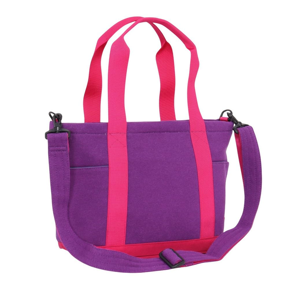 Сумка-тоут с открытым верхом, нейлоновая [Chums] CH60-3606 H-фиолетовый/розовый
