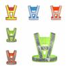 Lightweight Night Running Light Up Vest V Shaped Reflective Safety Jacket Reflective Vest Cycling