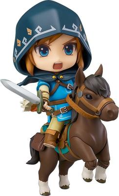 GOOD SMILE COMPANY Nendoroid The Legend of Zelda Breath of the Wild Link Breath of the Wild DX Edition Пластиковая окрашенная подвижная фигурка Третья перепродажа