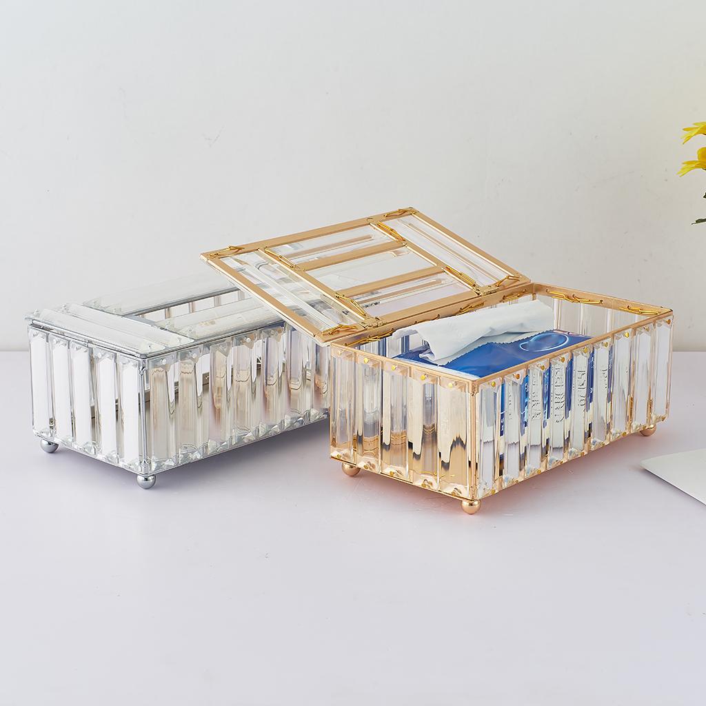 Хрустальный роскошный дизайн, держатель для салфеток для лица, хрустальный куб, диспенсер для салфеток, спальня, офис, отель, кафе, кофейня, бар