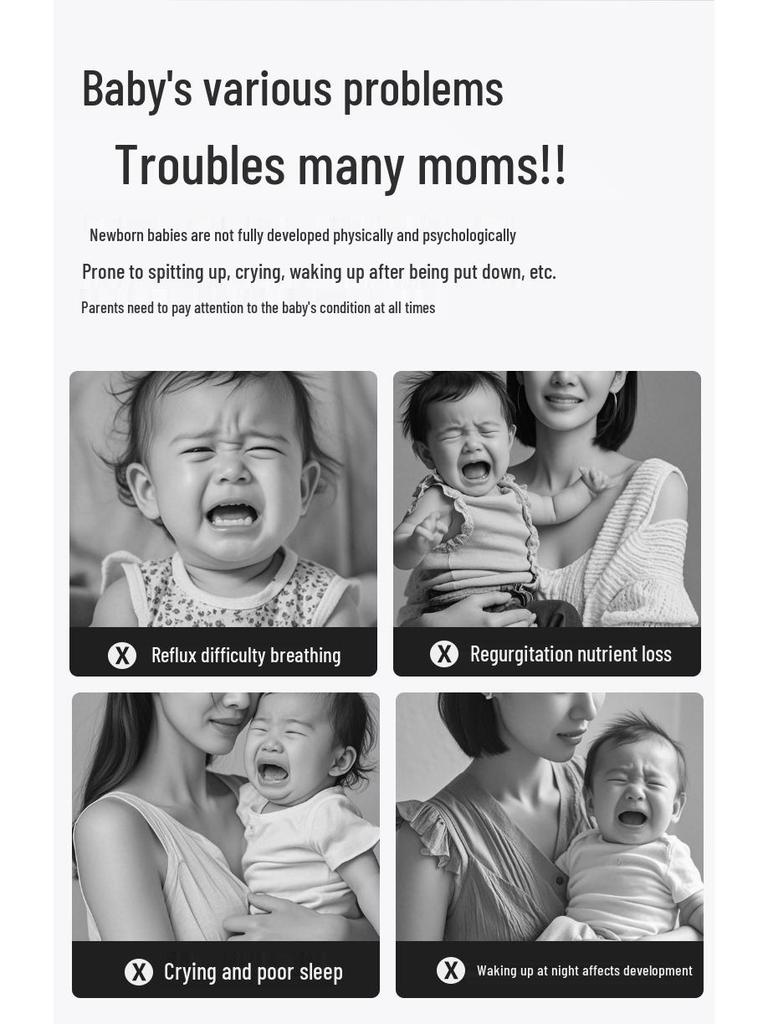 Регулируемая подушка для кормления новорожденных: Поддержка от газов и срыгиваний