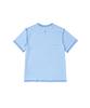 HELLO SUNRISE Hs Doodle Typo Stitch Tee_Sky Blue