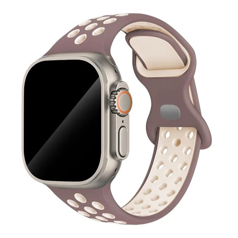 Спортивный ремешок с цветными частицами, резиновый ремешок для Apple Watch 49 мм 46 мм 45 мм 44 мм 42 мм 41 мм 40 мм для IWatch 11 10 9 8 7 6 5 4 3 SE