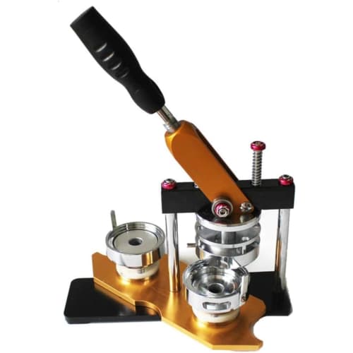 Brfveob Новая вращающаяся машинка для значков для изготовления значков своими руками, включает 100 материалов для значков, игрушка для DIY, поделки, набор для ручной работы, 56 мм