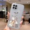 Чехол для Samsung Galaxy M33 5G Милый Кот Мультяшный Защитный Мягкий Силиконовый Чехлы для Телефона Для Samsung M 33 GalaxyM33 Бампер Прозрачный Чехол