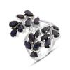 Silver Ring with Natural Sapphire 4.75ct, Product Weight 6.02g (2168843)