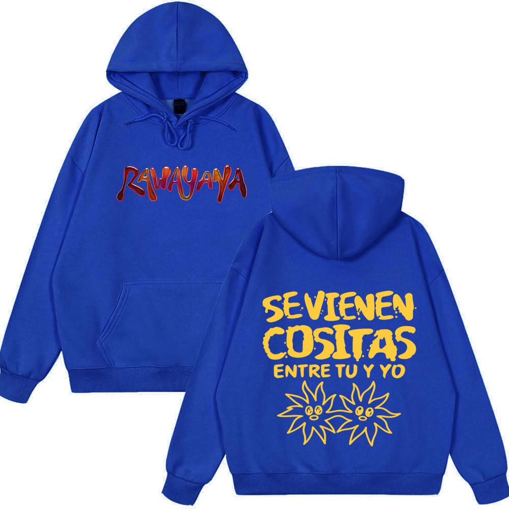 Rawayana ¿Donde Es El After? Tour 2026 Print Pullover Unisex Fashion Sweatshirts Loose Casual Long Sleeves Hoodie Streetwear