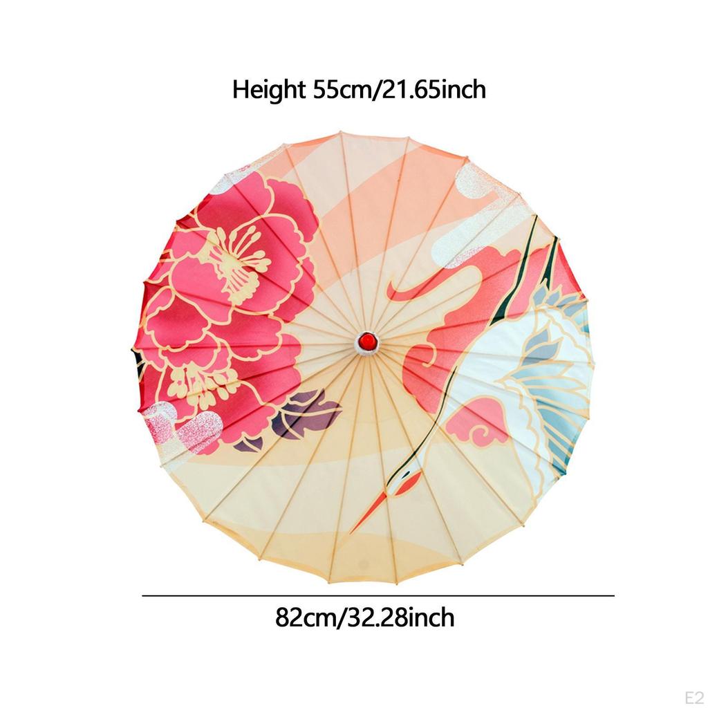 Chinese Oil Paper Umbrella, Handmade Parasol for Costumes, Dancing