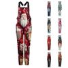 Women Fleece Jumpsuits  Outfits Hooded Sweatshirt Set High Waist Ladies Jumpsuit