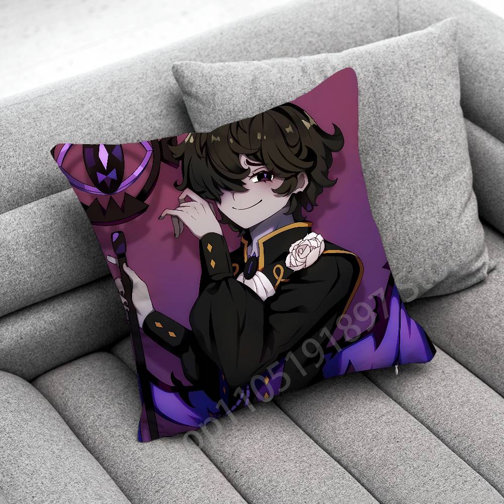 Black Sapphire Sugarfly C-Cookie Run Throw Pillow Case For 50X50Cm 40X40Cm 45X45Cm 30X30Cm Square Bedroom Pillowcase Cover