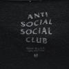 ANTI SOCIAL SOCIAL CLUB Сделано в США Принт на спине Толстовки с длинным рукавом Мужские Б/У
