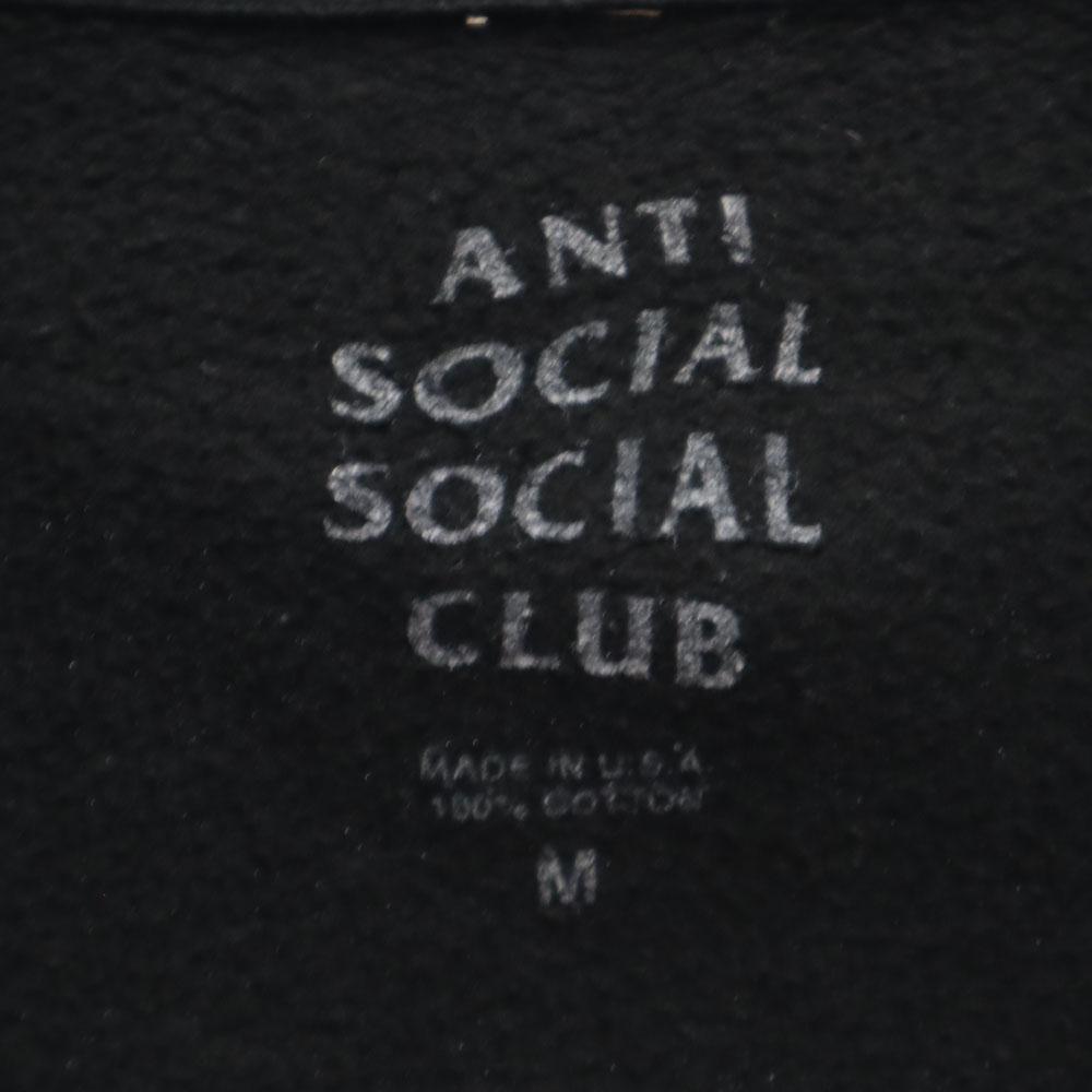 ANTI SOCIAL SOCIAL CLUB Сделано в США Принт на спине Толстовки с длинным рукавом Мужские Б/У