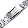 22mm Metal Watch Band Stainless Steel RAZOR Bracelet V Clasp for Seiko Prospex Turtle