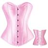 Women's Classic Smooth Colour Corset Tummy Tightening Sexy Bridal Bottom Lingerie Shapewear Top
