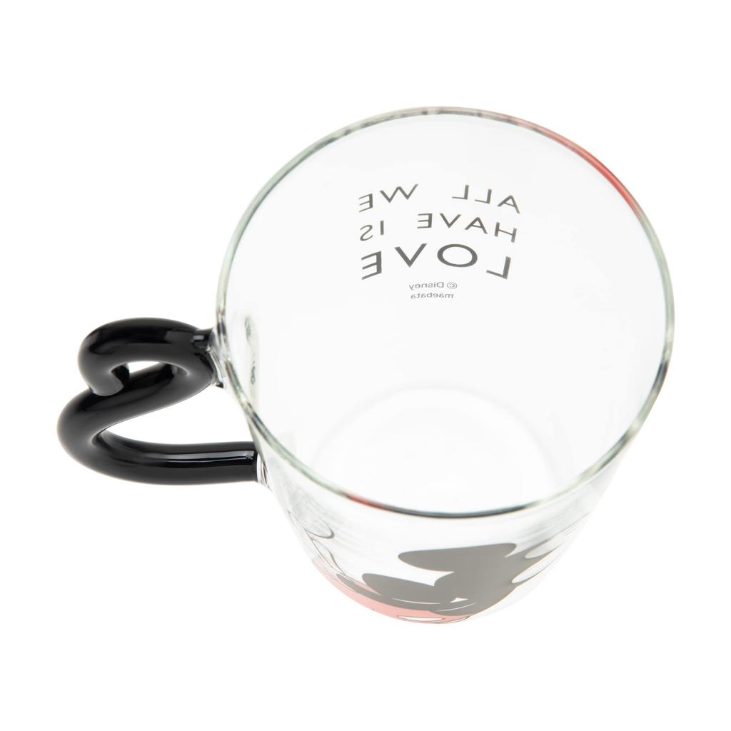 Maebata Mug Disney Mickey Friends Mug Pair Heat Resistant Glass 290ml Gift Present Special Box 52159 &