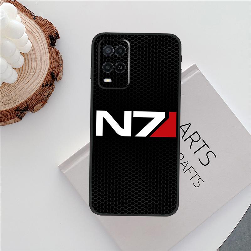 Чехол N7 Mass Effect для Oppo A18 A38 A58 A78 A98 A79 A40 A60 A80 A16 A76 A96 A15 A74 A94 A54 A77 A17