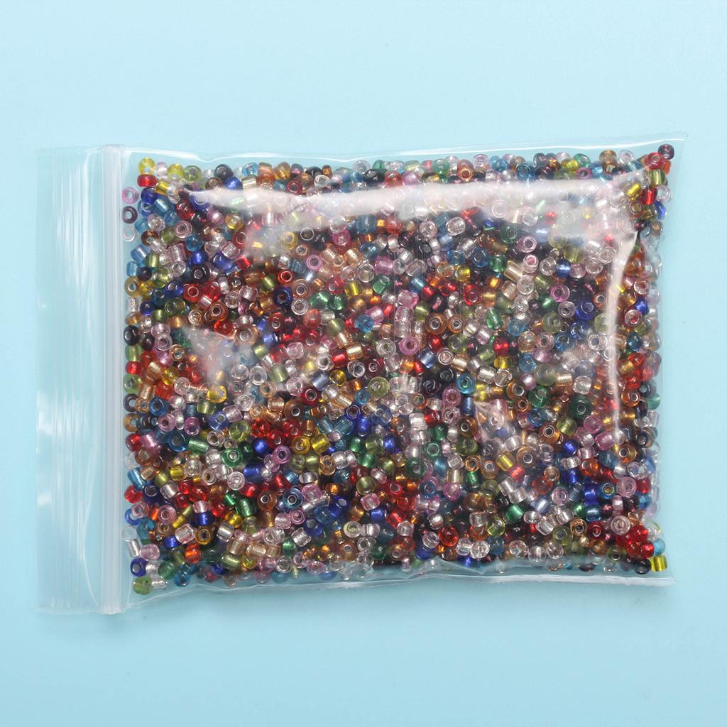 Home Party Supplies Loose Beads 2mm 3000PCS/Pack Material For DIY Bracelet Necklace Fashi Mini Beads Glass Bead Jewelry Making