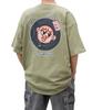 Casual Record Print for Khaki [IMPROVES] [SIDEWAYSTANCE] Short-sleeved T-shirt Men,