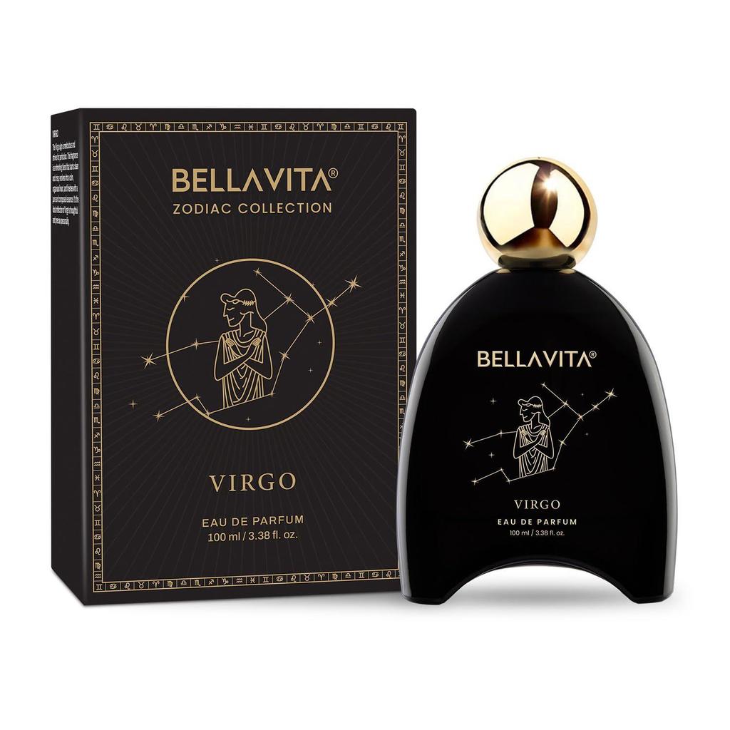 BELLAVITA Zodiac Collection Virgo | Long Lasting Perfume for Man and Woman | EDP 100ml | Grapefruit, Lavender and Patchouli