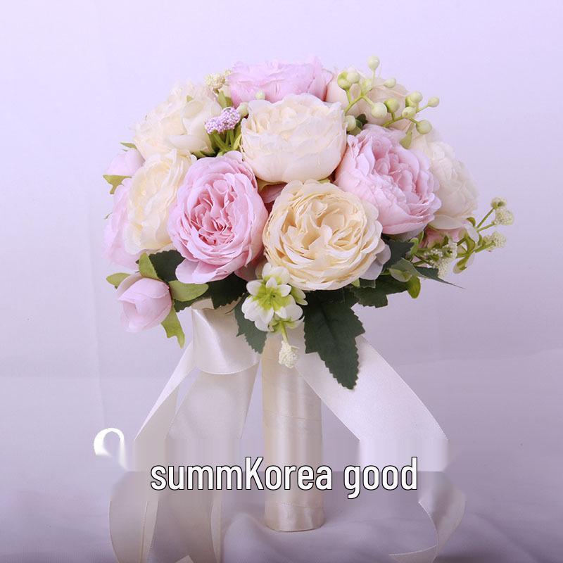 Корейский лесной стиль свадебный букет для невесты для свадьбы или фотореквизит