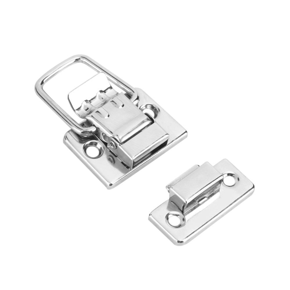 10pcs 30*44mm Toggle Latch Catch Silver Fastener Toggle Latch Hasp Latch Hardware  Jewelry Box