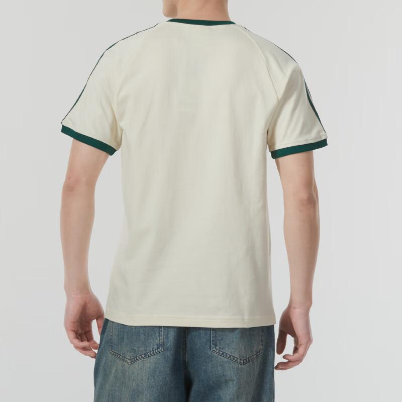 Adidas Футболка с графическим принтом Cali Wonder White для мужчин в уличном стиле IU0217