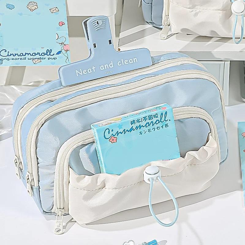 Большая вместимость 5 слоев пеналов Kawaii Pencil Pouch Симпатичный держатель для ручек Box для студентов Back To School Канцелярские принадлежности