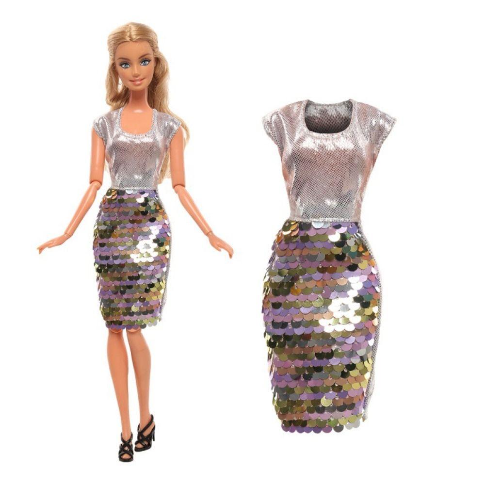 10 Styles Doll Elegant Clothes Casual Wears Sequin Dresses New Kids Toys 30cm Doll/1/6 BJD Dolls