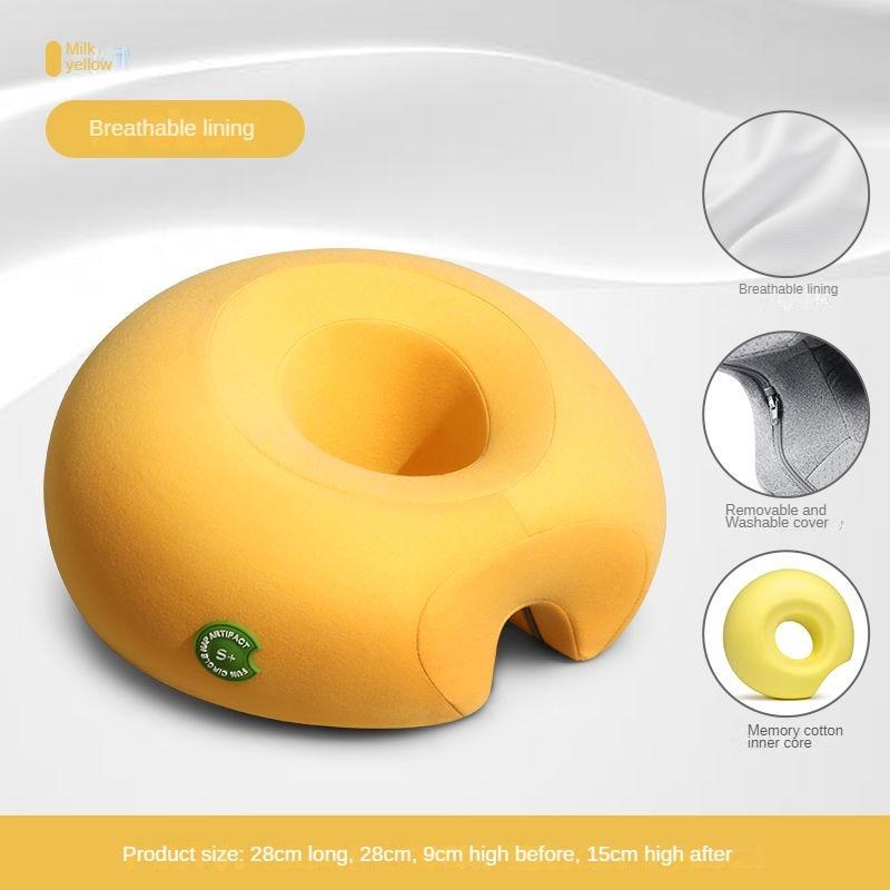 Массажная подушка для лица из пены с эффектом памяти, универсальная подставка для лица для массажа, СПА, салон красоты, чехол для релаксации, съемная подушка для красоты