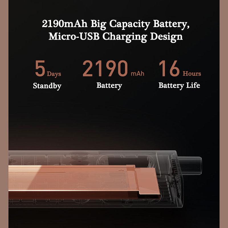 Xiaomi Mijia Smart Walkie Talkie 1S с FM-радиодинамиком, управление через приложение для смартфона, Bluetooth, обмен местоположением, быстрый командный разговор на открытом воздухе