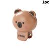 1/4 шт. Чехлы-клипсы для зубных щеток с животными, Колпачок капибары, Портативная электрическая зубная щетка, Пылезащитный колпачок для защиты головки, Бытовой, Дорожный
