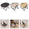 Dog Cot Elevated Iron Frame Travel Portable Pet Furniture Bed for Cats and Small Dogs