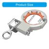 Industrial Bridge Cable Guide Tool 65mm Wide Smooth Roller 330 Degree Adjustable Clamp For Construction Wiring