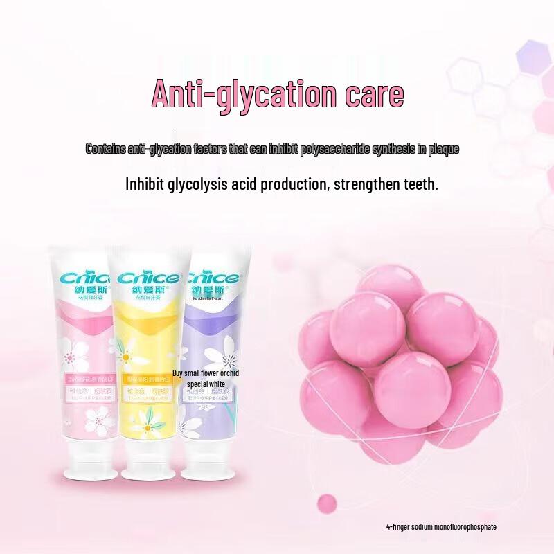 Nice Flower White Whitening Toothpaste