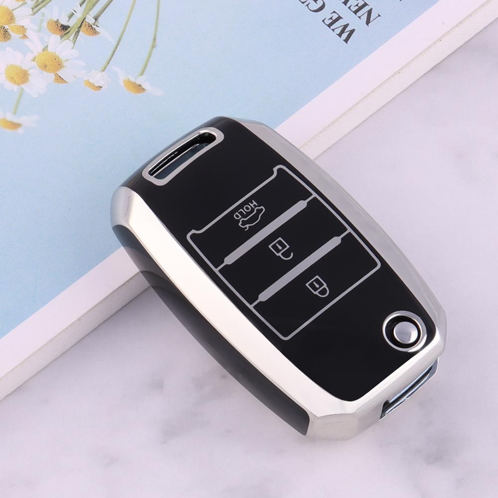 Новый чехол для ключей из ТПУ для KIA Rio 3 K2 Ceed Cerato K3 K5 Sorento Sportage Soul K4 Picanto Optima Forte Stinger