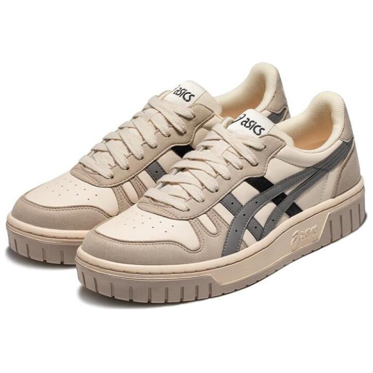 Asics Court Mz Low Top Sneakers Unisex Sneakers Cream Black Gum 1203A127-700