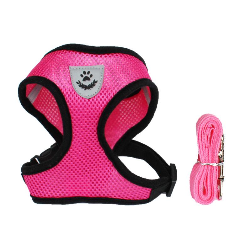 Летняя сетчатая шлейка для маленьких собак, комплект поводков, жилет для щенков и кошек, шлейка для чихуахуа, мопса, бульдога, Arnes Perro, шлейка для собак, жилет