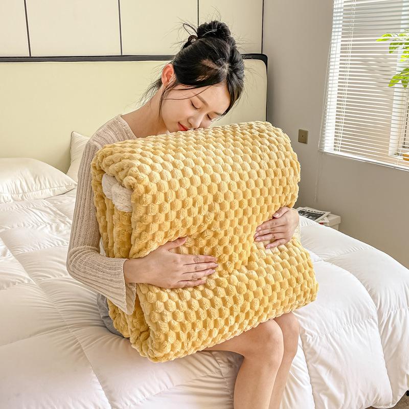 Утолщенное флисовое одеяло из черепаховой шерсти, овечьего флиса, фланелевое одеяло из кораллового флиса, офисное однотонное однотонное одеяло