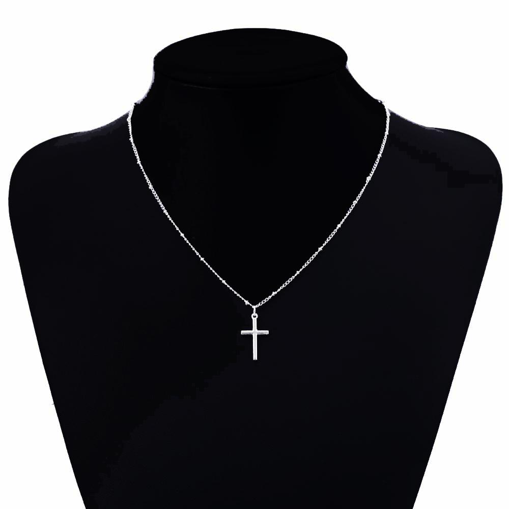 Jesus Cross Religious Necklace Choker Necklace Women Jewelry