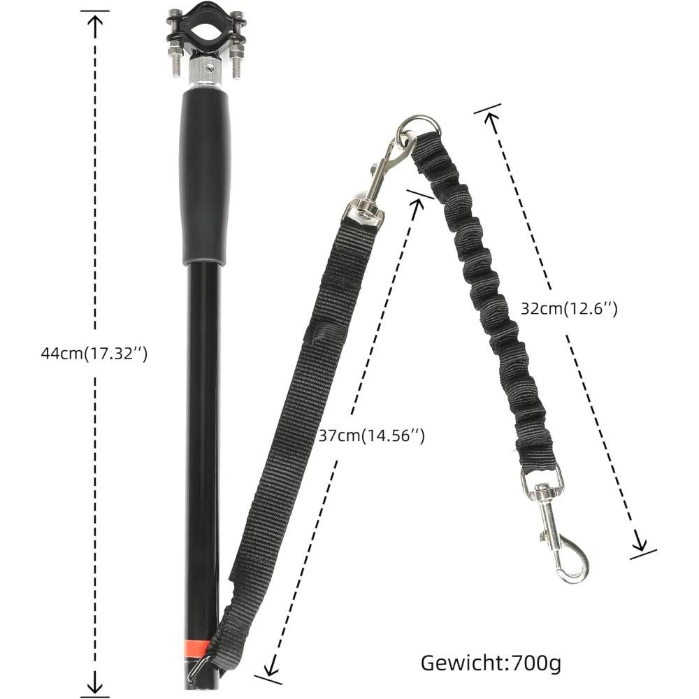 Dog Bicycle Exerciser Leash Hands Free Bicycle Dog Leash Dog Bike Leash Jogging Cycling Bicycle-Cruises Outdoor Safe with Pets