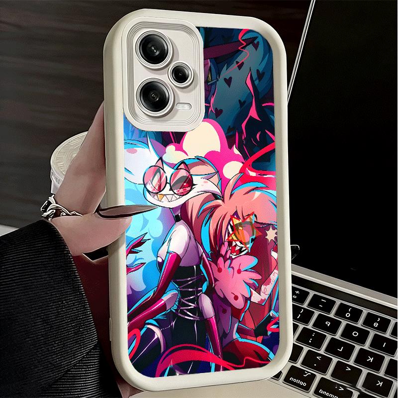 Мягкий чехол для телефона Hazbin Hotel Anime для Xiaomi Poco X7 X6 X5 Pro X4 Gt X3 F7 Ultra M8 M7 Redmi 15C 15 14C 13 13C 12 12C 10 10C