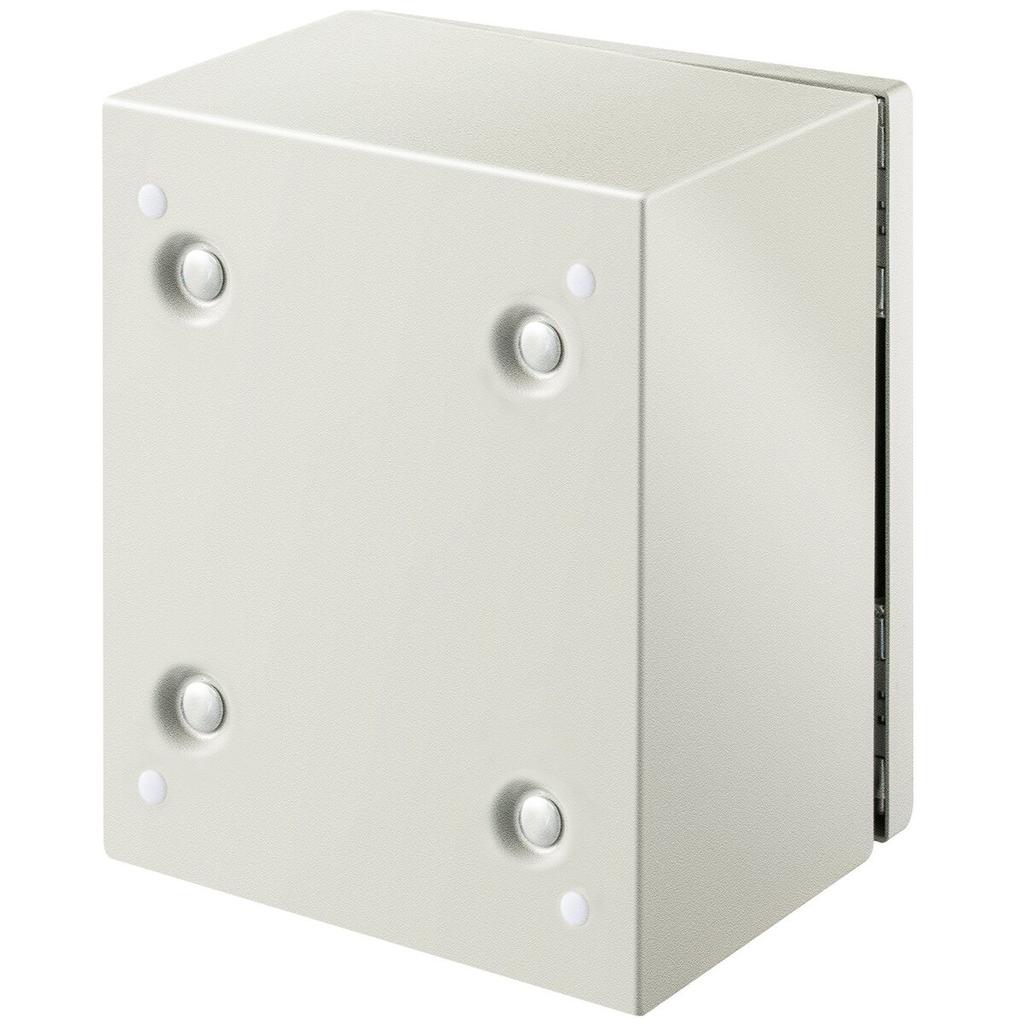 NEMA Steel Enclosure, 10 x 8 x 6\'\' NEMA 4X Steel Electrical Box, IP66 Waterproof & Dustproof, Outdoor/Indoor Electrical Junction Box, with Mounting