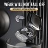 Невидимые беспроводные наушники для сна с чехлом для зарядки Bluetooth 5.3 Скрытые наушники Легкие водонепроницаемые спортивные стерео музыкальные наушники с шумоподавлением