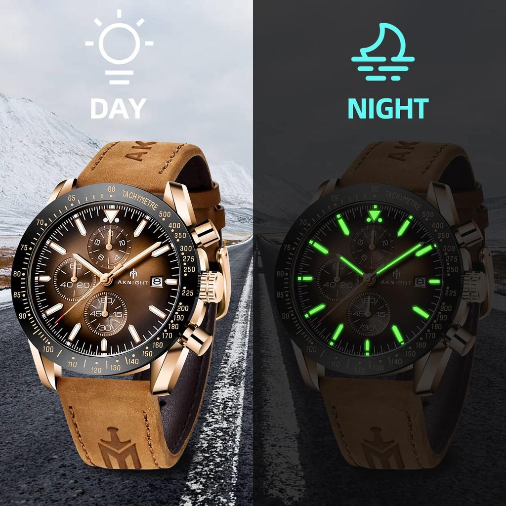 Часы BENYAR AKNIGHT, стильные часы, светящийся хронограф, фиксированный безель, аналоговый календарь, наручные часы, водонепроницаемые, японские кварцевые часы, стальной браслет