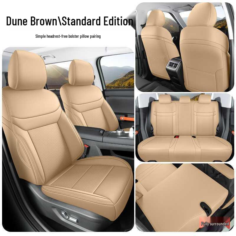 Чехол на сиденье автомобиля Beijing BJ30 2026 Traveler Hybrid 1.5T из перфорированной кожи - Дышащая усовершенствованная подушка